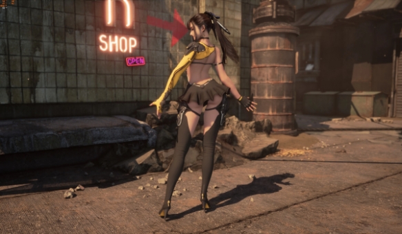 《剑星》中的露娜月光舞台MOD已经正式推出！该MOD配备了动态流光效果的舞裙以及舞台上的追光灯功能。