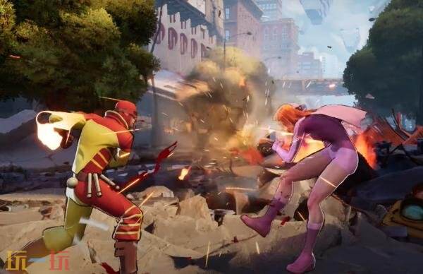 即将推出的3V3格斗游戏《Invincible VS》计划加入全新角色Rex Splode 

