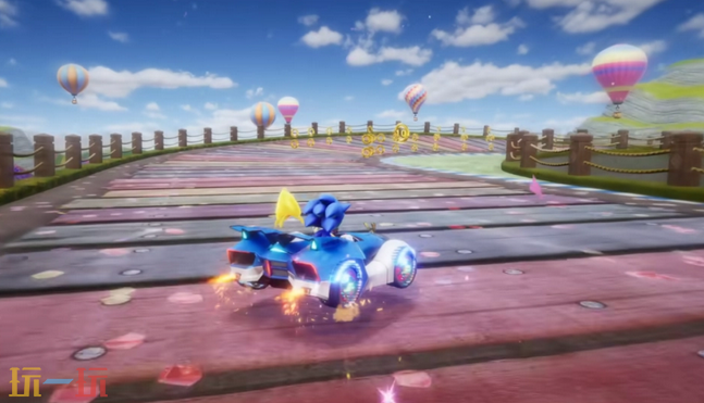 备受期待的竞速佳作《索尼克赛车 交叉世界》正式发布啦！ 
