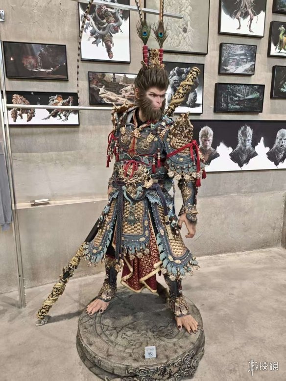 黑神话主题的线下零售门店终于揭幕了吗？我反而觉得它更像是一场艺术展览！