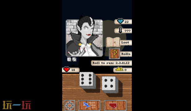 免费下载策略类Roguelike游戏《Snake Eyes Dungeon》