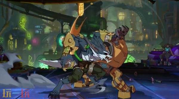 最新上线的免费格斗游戏《2XKO》中的祖安怒兽沃里克角色现已正式亮相