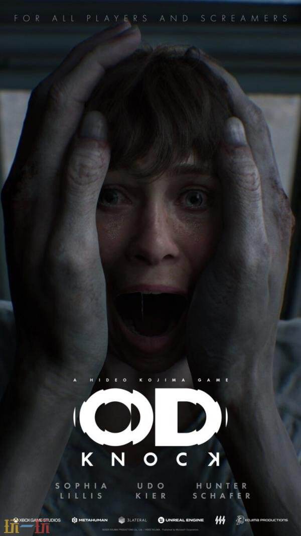 由小岛秀夫团队倾力打造的恐怖新作《OD》“KNOCK”预告片首次亮相

