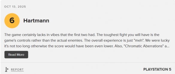 《小小梦魇3》在M站玩家的评分仅为6.7分，被认为是系列中最不理想的一部作品！