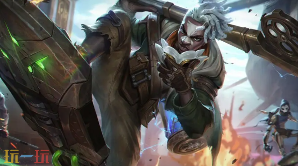 战斗游戏《2XKO》中的艾克角色预告