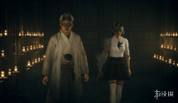 《寂静岭f》学院风制服MOD！校徽上血迹斑驳，百褶裙已被撕裂成几处破洞