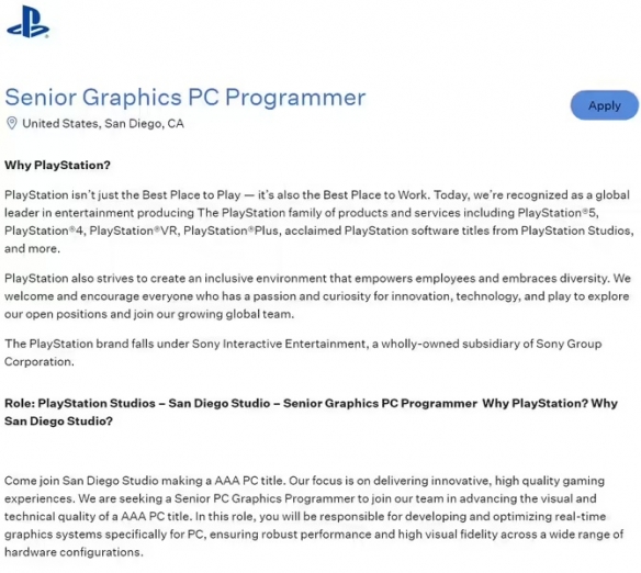 继《绝地潜兵2》之后，索尼PS5独占的游戏《MLB The Show》有望首次登陆PC平台。