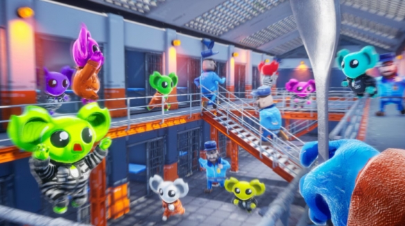 大家纷纷被卷入了这个“盗窃行动”！《Cuffbust》于Steam平台正式开启合作越狱新篇章