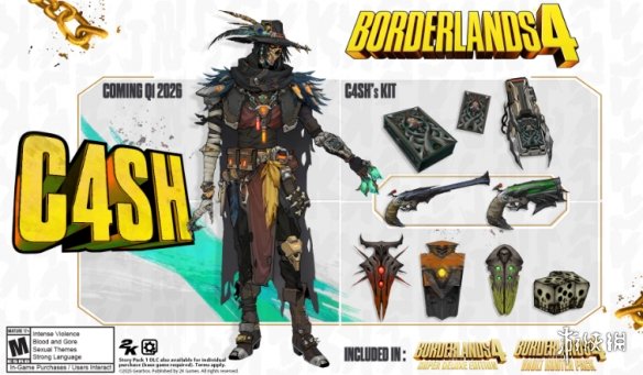 《无主之地4》独属维克丝的皮肤SHiFT代码现已开启领取！