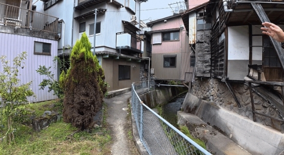 《寂静岭F》的游戏场景与实地拍摄地几乎达到了完美还原的程度，令人叹为观止！

