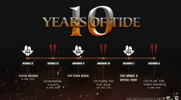 《战锤40k：暗潮》迎来十周年纪念，并宣布与《打老鼠2》联动活动正式启动

