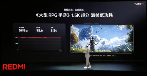 游戏爱好者的福音！REDMI_Turbo_4带来持久满帧的电竞体验