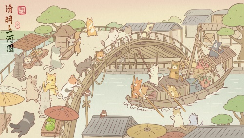 与《猫咪和汤》共同踏上紫禁城的奇幻之行  
