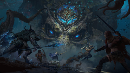 在《龙息神寂》S3赛季的重大更新中，全新加入的三相神祇——“大河神·达温”正式亮相

