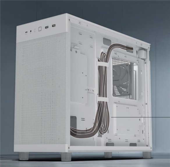 颜值令人惊叹，兼容性出众，华硕冰立方ATX机箱即将正式发布！  
