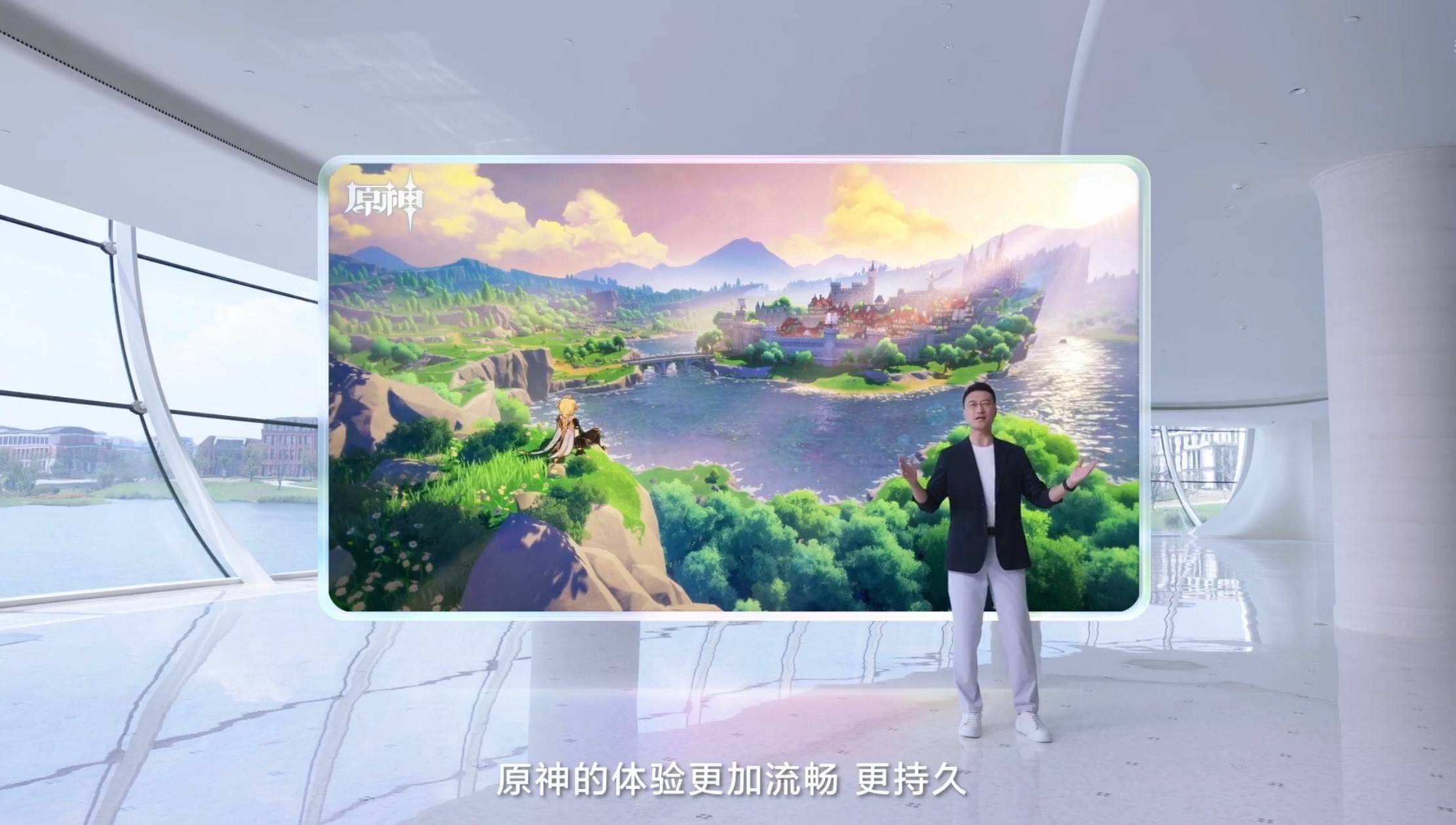 《三角洲行动》首次亮相并发声，配合《原神》最新版本发布，标志着鸿蒙游戏正步入“质变时代”。  
