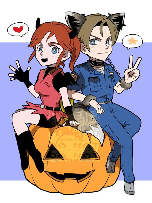 在万圣节的氛围中，《生化危机9》发布了一幅特别的庆祝海报：黑夜中，格蕾丝奋力逃脱！