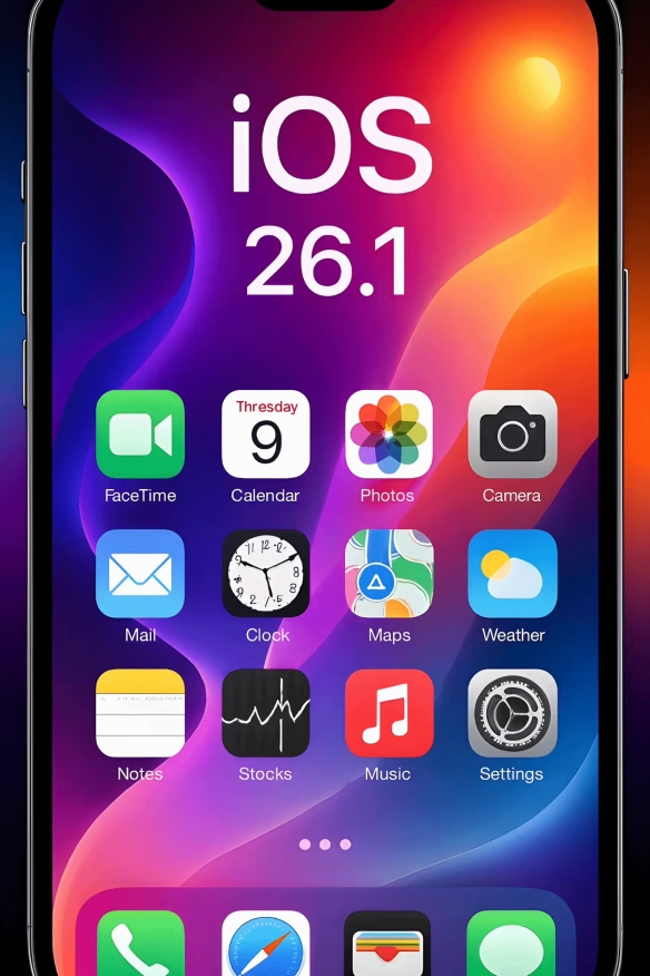 ‌苹果iOS 26.1版本的系统更新显著改善了iPhone 17系列的续航表现‌