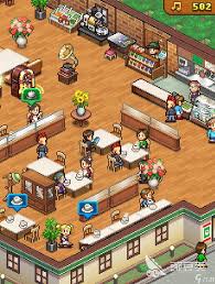 关于创意咖啡店的空间布局图，它体现了哪些设计理念以及具体的布局方式？