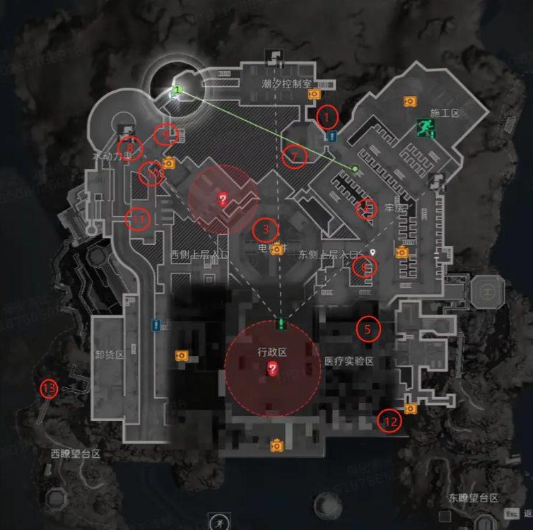 三角洲行动新赛季中，“潮汐监狱”地图的详细布局与特点解析