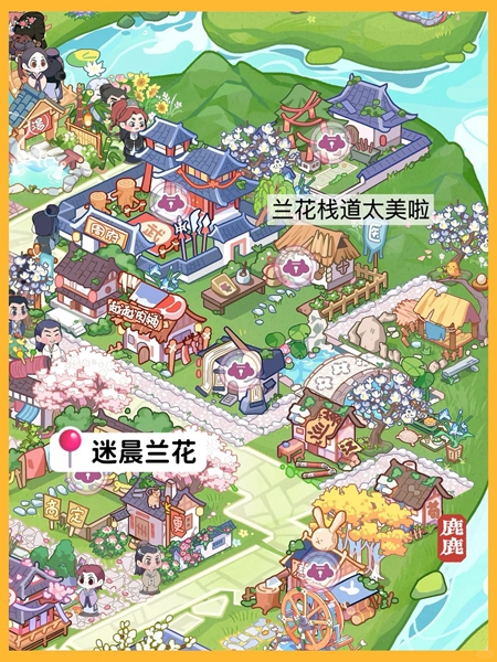 竹马胭脂铺空间布局示意图分享——详细介绍竹马胭脂铺的布置与摆放方案