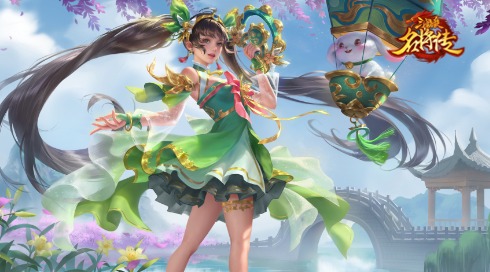 天姿绝弦《三国杀》名将传系列中，汉族名将周瑜与小乔共同亮相新篇章