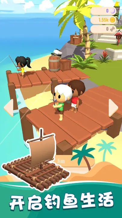 在河畔探索宝藏与寻找鱼类的手机模拟钓鱼游戏推荐