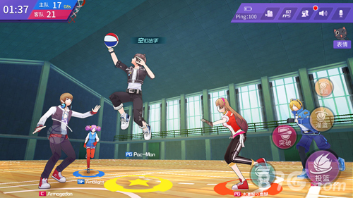 在手机端体验五对五篮球竞技的最佳选择——与好友携手组队，共享篮球乐趣