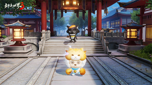 《剑侠世界3》与《喜羊羊与灰太狼》的合作正式宣布，标志着经典国产动画与武侠题材的精彩融合！