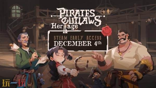 12月4日，《航海奇闻2：传承》的PC版抢先体验正式开启，带来全新的肉鸽卡牌续作冒险。 

