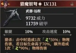 地下城堡4中秘金装备的优先级排序建议