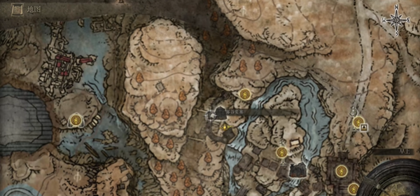 关于艾尔登法环中黑暗骑士迦鲁的对战策略和位置指南整理如下：

