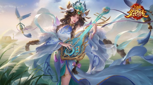 天音轻盈缭绕，《三国杀名将传》全新汉族武将蔡文姬正式亮相