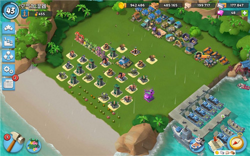 在移动设备上操控不同颜色的旗子，类似于部落冲突的游戏推荐