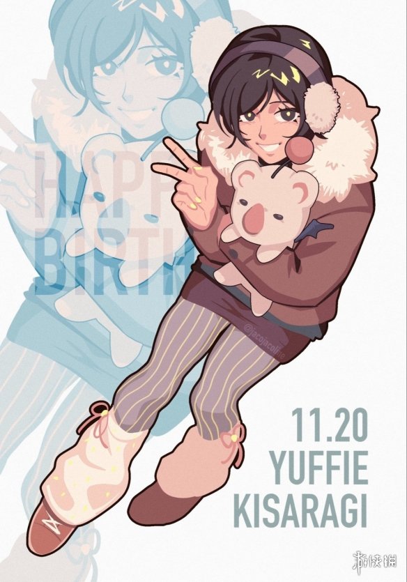 祝尤菲生日快乐！《最终幻想7》人气女忍者的祝贺图集锦