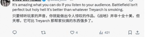 据EA官方声称，《战地风云6》成为了“年度最热销的射击类游戏”。你对此是否持有相同的看法？

