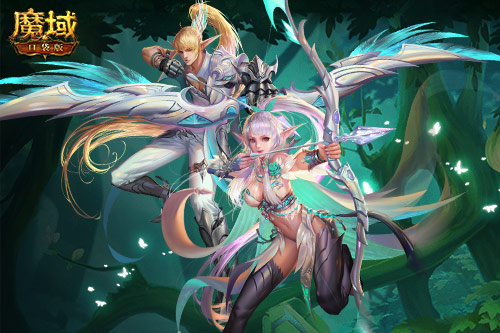 《魔域口袋版》中的精灵游侠迎来了首次觉醒亮相：跨越屏幕百步穿杨，成为远程群攻的至尊！