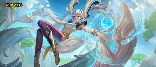 风暴之灵等英雄全新皮肤隆重亮相_《英魂之刃口袋版》坤华境灵系列皮肤抢先预览 
