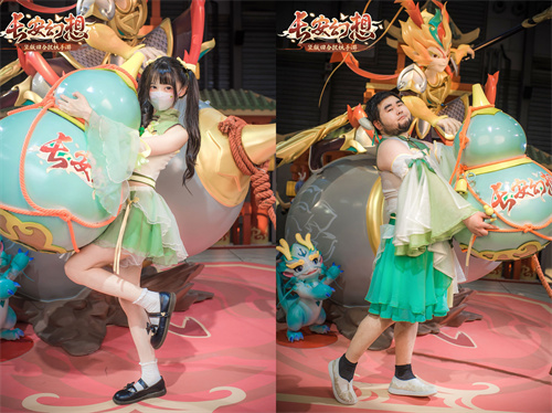 玩家是否面临“社死”挑战？《长安幻想》在CJ现场葫芦娘疯狂整活，引爆趣味盛宴！ 

