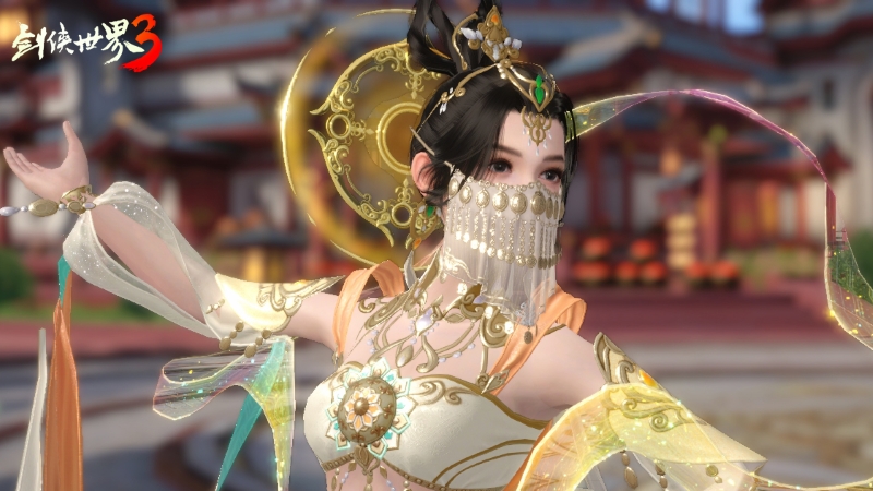 千年传承的敦煌舞在《剑侠世界3》中焕发新活力，文化联动掀起广泛关注。 
