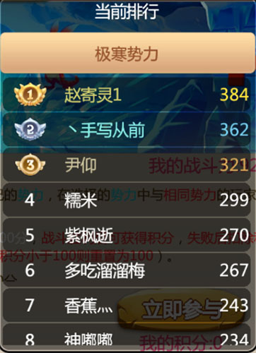 在石器时代手游《恐龙神奇宝贝》中的阵营战实时数据进行了跟踪！哪个阵营有望夺得首轮比赛的冠军？