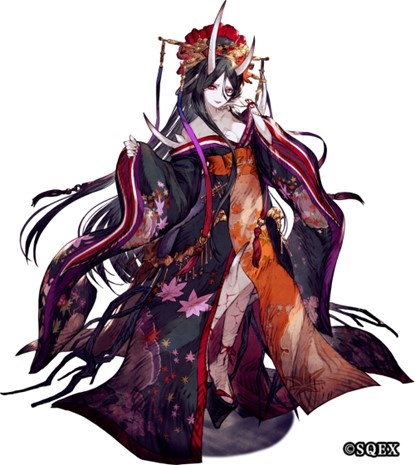 《FFBE_幻影战争》限时出现的茨木童女角色现已正式上线！