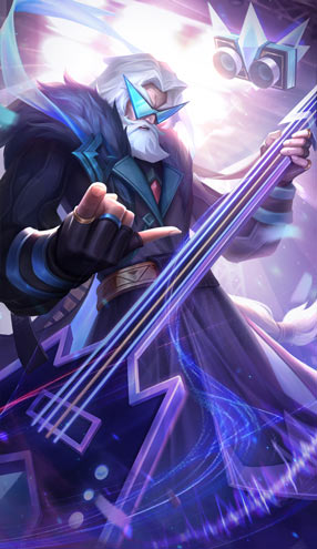 在爱与信仰的辉映中，《小冰冰传奇》的光耀圣使新皮肤——激情摇滚隆重登场，闪耀全场！