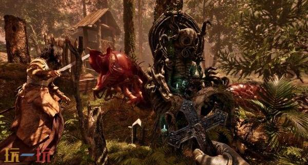 《The Mound：克苏鲁恶兆》最新实机预告已正式发布，预计将在2026年夏季推出。 

