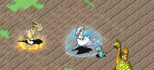 备受期待的石器时代手游《恐龙神奇宝贝》部落争霸将在十月正式开启！