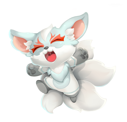 五尾灵狐_法系群体伤害_《逍遥情缘》手游全新神兽亮相