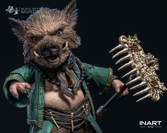 《黑神话：悟空》1/12比例的猪八戒人偶现货发售！将于后天正式开启销售　  
