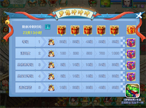 《梦想世界》手机游戏全新跨平台服务器“凤凰于飞”将于5月20日正式开启