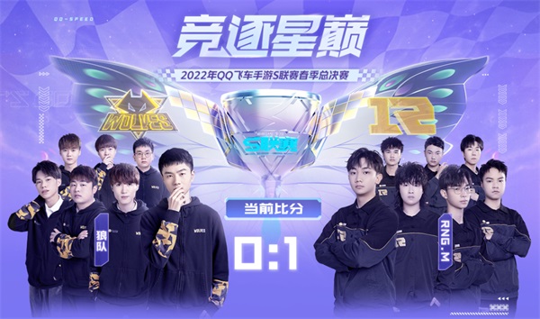 五冠王者荣耀！热烈祝贺狼队豪取2022年QQ飞车手游S联赛春季赛冠军！