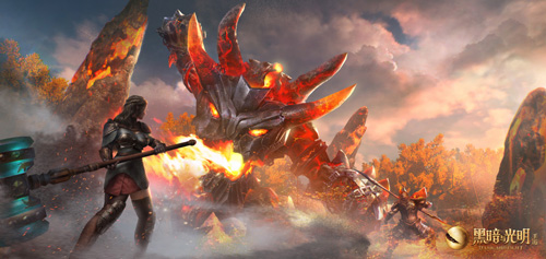 魔幻沙盒游戏《黑暗与光明手游》即将开启上线倒计时，iOS平台的不删档测试预计在五月份启动